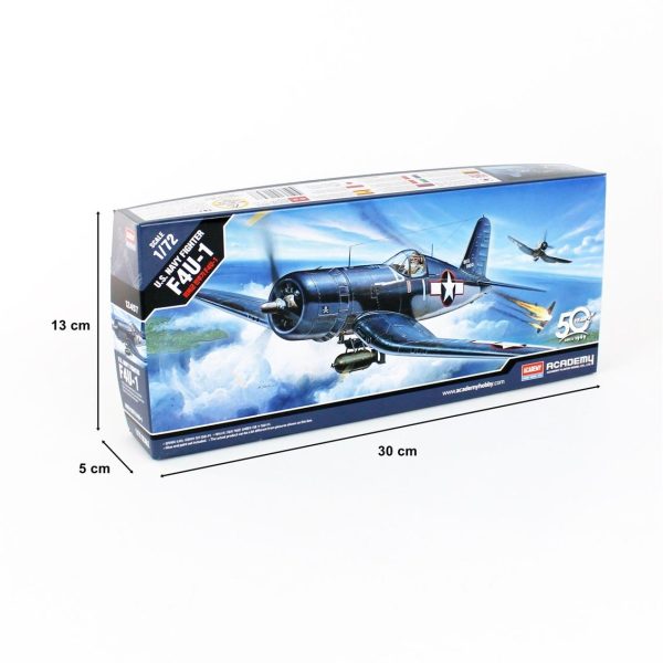 1/72 F4U-1 Corsair Uçak Maketi, Academy 12457 - Görsel 5