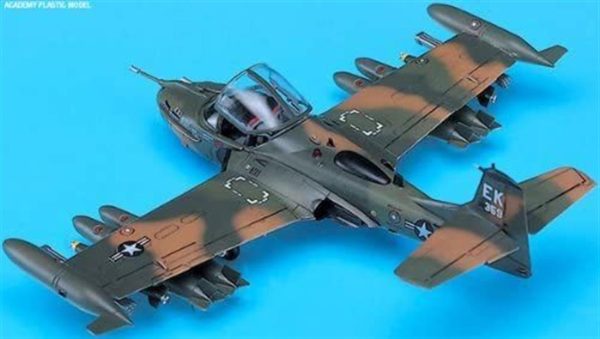 1/72 Cessna A-37B Dragonfly Uçak Maketi, Academy 12461 - Görsel 4