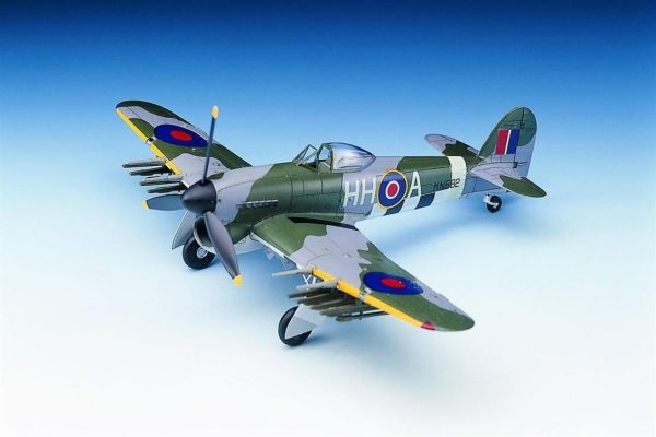 1/72 Hawker Typhoon IB Uçak Maketi, Academy 12462 - Görsel 3