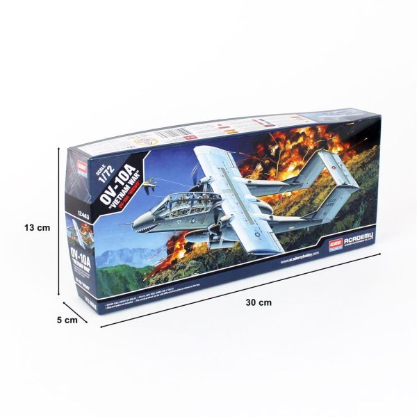 1/72 OV-10 Bronco Uçak Maketi, Academy 12463 - Görsel 5