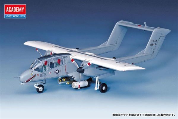 1/72 OV-10 Bronco Uçak Maketi, Academy 12463 - Görsel 4