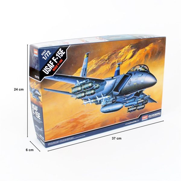 1/72 F-15E Uçak Maketi, Academy 12478 - Görsel 5