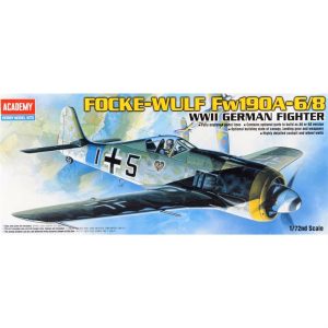 1/72 Focke Wulf Fw190A 6/8 Uçak Maketi, Academy 12480