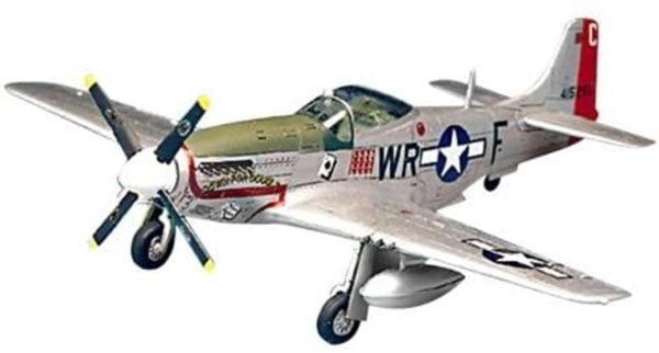 1/72 P-51D Mustang Uçak Maketi, Academy 12485 - Görsel 4