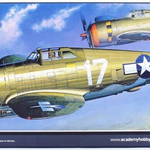 1/72 P-47D Thunderbolt (Razor Back) Uçak Maketi, Academy 12492