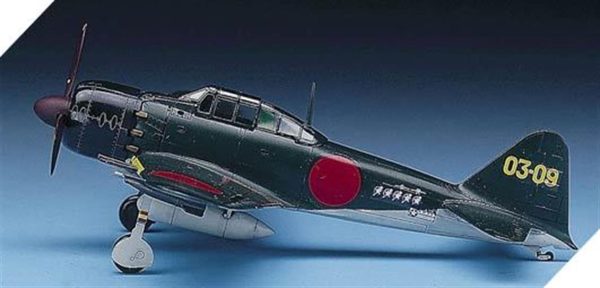 1/72 Japon Zero Type 52C (A6M5C) Uçak Maketi, Academy 12493 - Görsel 4