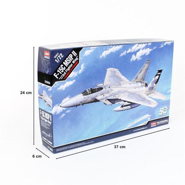 1/72 F-15C MSIP II (173rd Fighter Wing) Uçak Maketi, Academy 12506 - Görsel 5