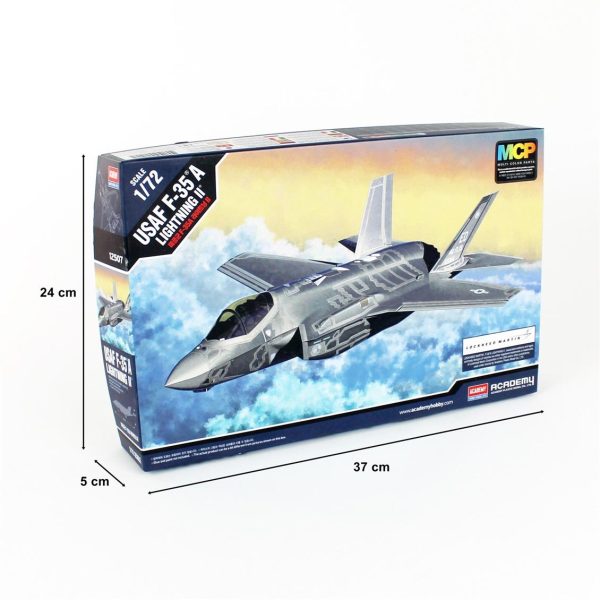 1/72 USAF F-35A Uçak Maketi, Academy 12507 - Görsel 5