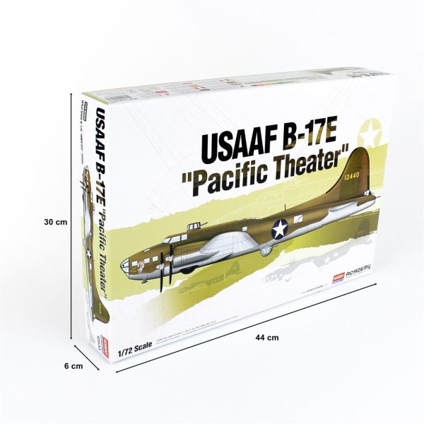 1/72 USAAF B-17E Uçak Maketi, Academy 12533 - Görsel 5