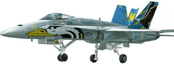 1/72 U.S. Navy F/A-18C (VFA-82 Marauders) Uçak Maketi, Academy 12534 - Görsel 4
