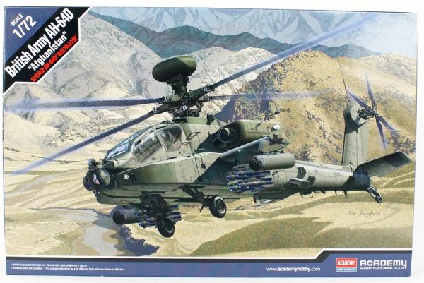 1/72 AH-64D Royal Army (Afganistan) Helikopter Maketi, Academy 12537