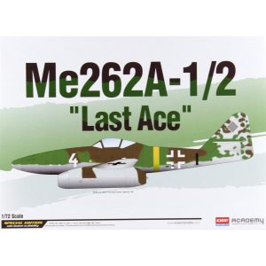 1/72 Me262A-1/2 (Last Ace) Uçak Maketi, Academy 12542