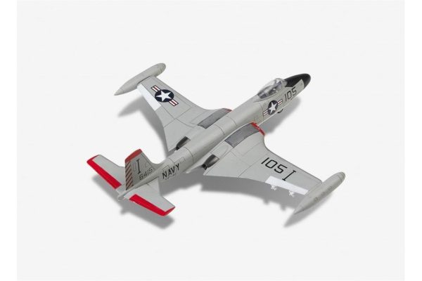 1/72 USN F2H-3 VF-41 (Black Aces) Uçak Maketi, Academy 12548 - Görsel 4