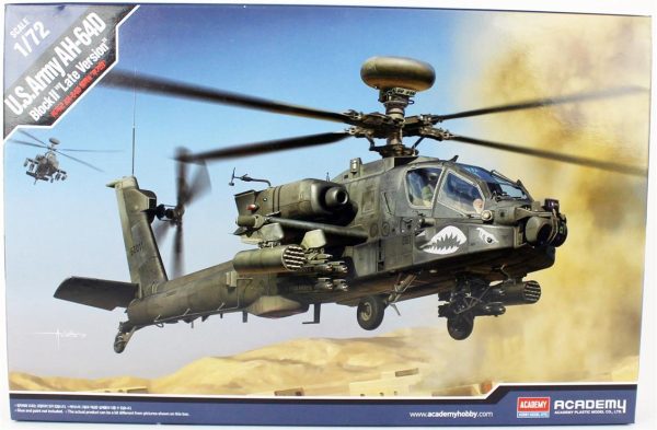 1/72 ABD Kara Kuvettleri AH-64D Blok II Geç Dönem Helikopter Maketi, Academy 12551