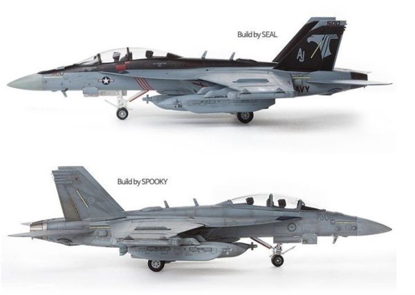 1/72 EA-18G VAQ-141 (Shadowhawks) Uçak Maketi, Academy 12560 - Görsel 4