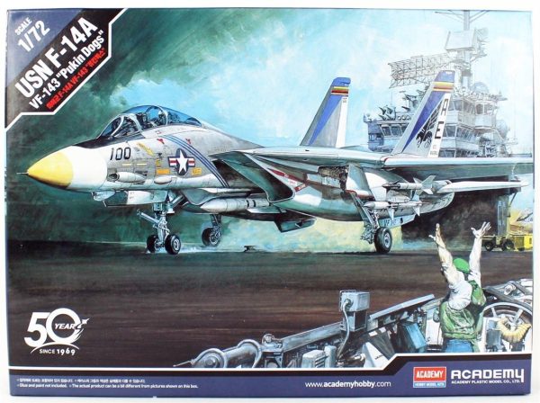 1/72 USN F-14A (VF-143 Pukin Dogs) Uçak Maketi, Academy 12563