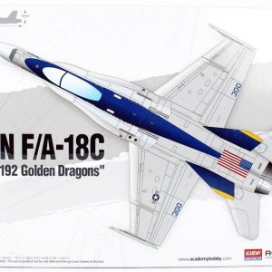 1/72 USN F/A-18C (VFA-192 Altınen Dragons) Uçak Maketi, Academy 12564