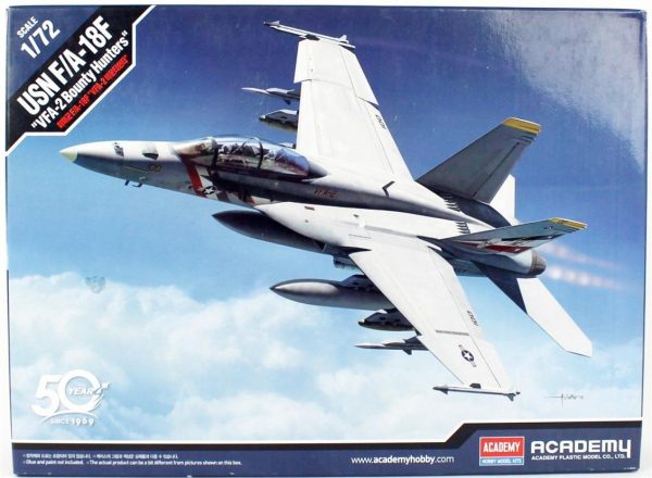 1/72 USN F/A-18F (VFA-2 Bounty Hunters) Uçak Maketi, Academy 12567