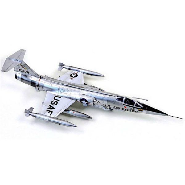 1/72 USAF F-104C (Vietnam I) Uçak Maketi, Academy 12576 - Görsel 3