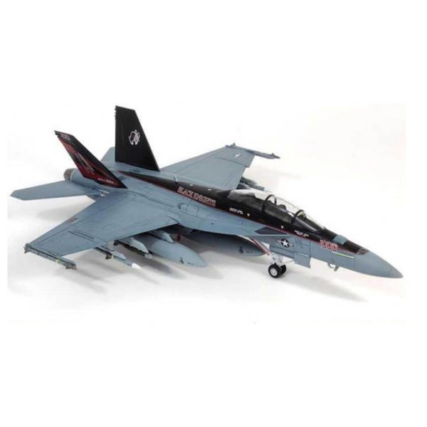 1/72 USN F/A-18F (VFA-154 Black Knights) Uçak Maket, Academy 12577 - Görsel 2