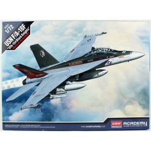 1/72 USN F/A-18F (VFA-154 Black Knights) Uçak Maket, Academy 12577