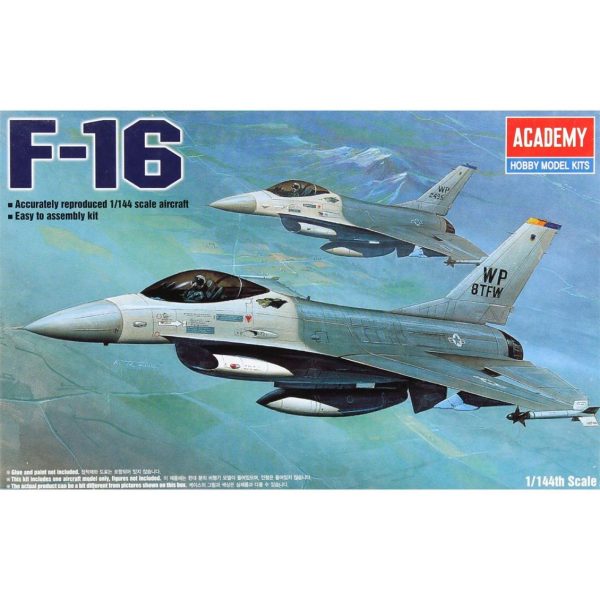 1/144 F-16 Fighting Falcon Uçak Maketi, Academy 12610
