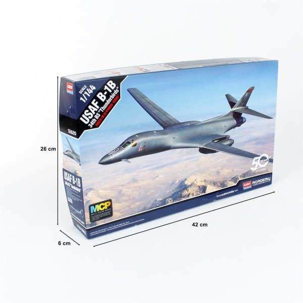 1/144 ABD B-1B Lancer Uçak Maketi, Academy 12620 - Görsel 5