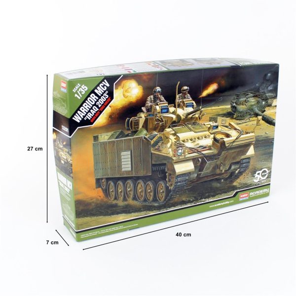 1/35 İngiliz (Warrior Irak 2003) Maketi, Academy 13201 - Görsel 4