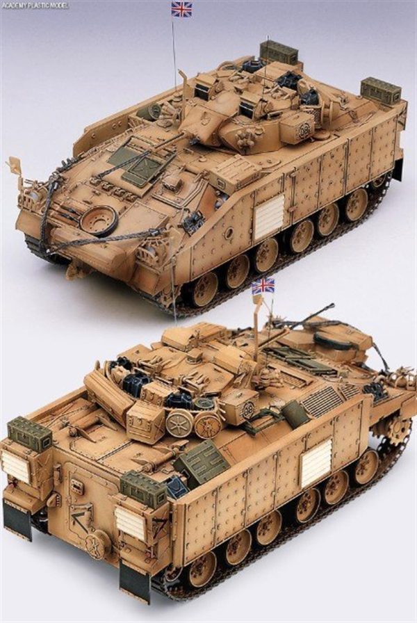 1/35 İngiliz (Warrior Irak 2003) Maketi, Academy 13201 - Görsel 3