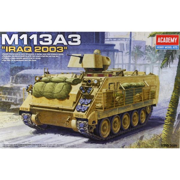 1/35 M113 Amerikan ( Irak 2003) Maketi, Academy 13211
