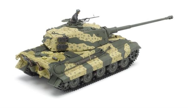 1/35 German King Tiger (Last Production) Tank Maketi, Academy 13229 - Görsel 4