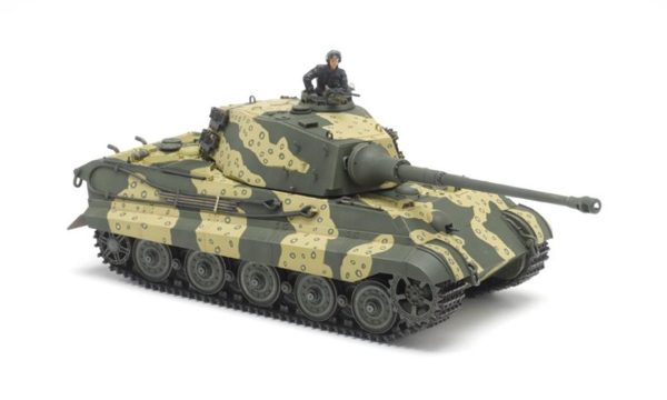 1/35 German King Tiger (Last Production) Tank Maketi, Academy 13229 - Görsel 3