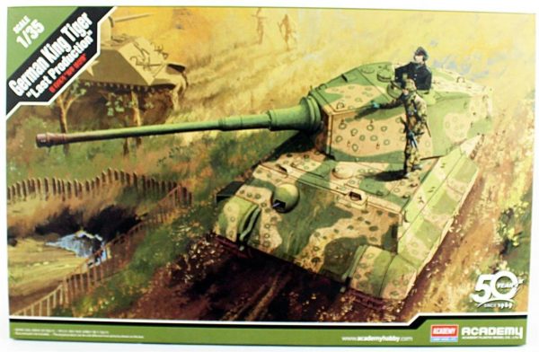 1/35 German King Tiger (Last Production) Tank Maketi, Academy 13229