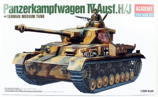 1/35 Alman Orta Tankı Panzer IV (Versiyon H) Maketi, Academy 13234
