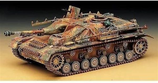 1/35 Alman Sturmgeschütz IV Tank Avcısı Maketi, Academy 13235 - Görsel 4