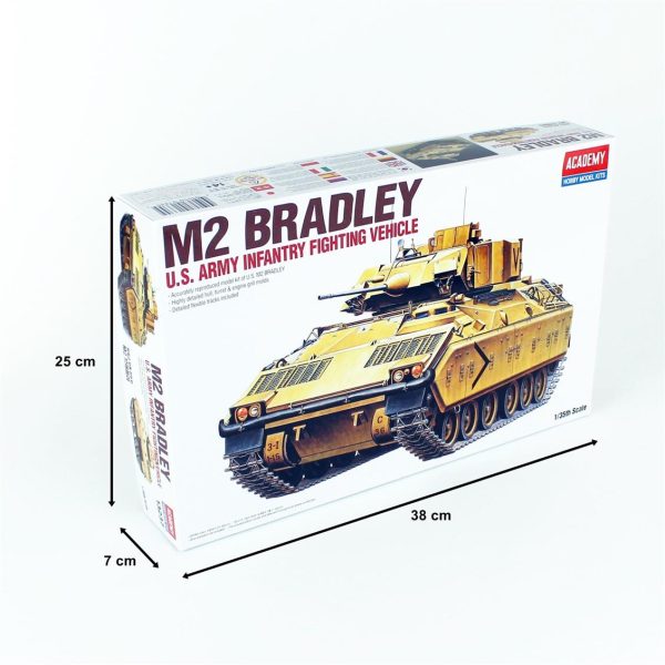 1/35 M2 Bradley Amerikan Maketi, Academy 13237 - Görsel 5
