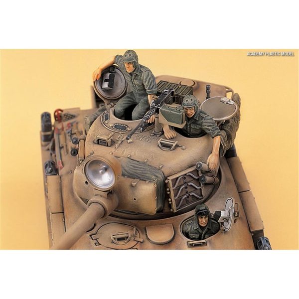 1/35 I.D.F. M-51 Super Sherman Tank Maketi, Academy 13254 - Görsel 3