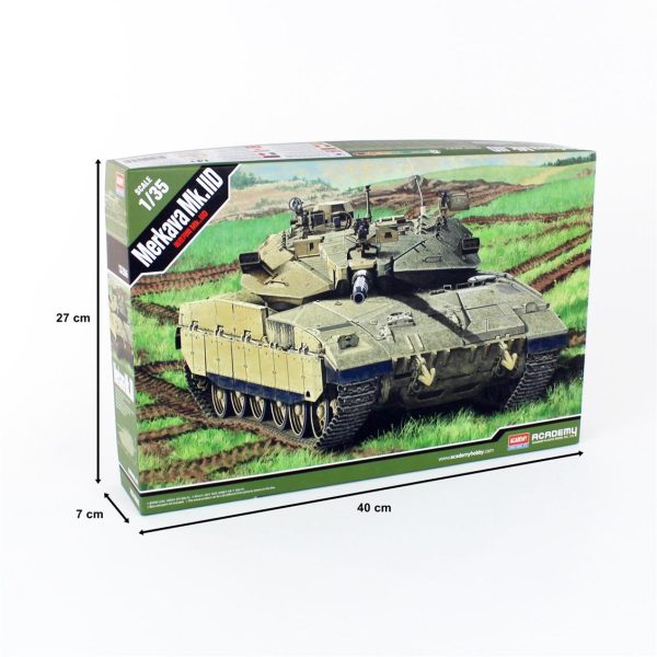 1/35 Merkava Mk.IID Tank Maketi, Academy 13286 - Görsel 4