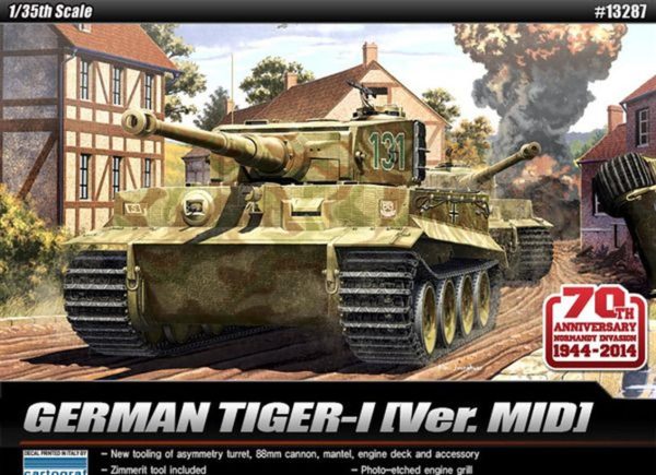 1/35 Tiger-I Mid. Tank Maketi, Academy 13287