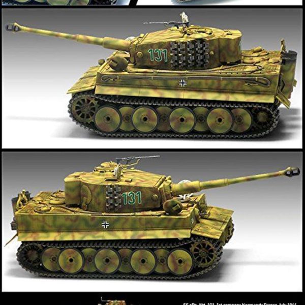 1/35 Tiger-I Mid. Tank Maketi, Academy 13287 - Görsel 2