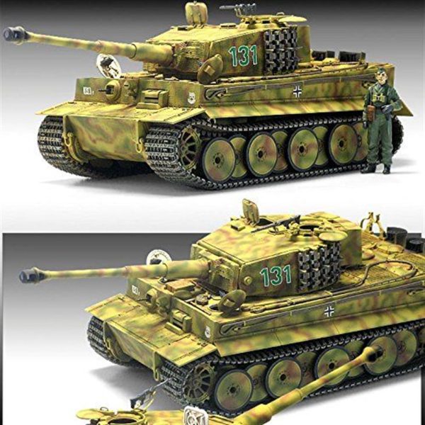 1/35 Tiger-I Mid. Tank Maketi, Academy 13287 - Görsel 3