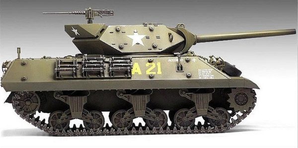1/35 US ARMY M10 GMC Tank Maketi, Academy 13288 - Görsel 4