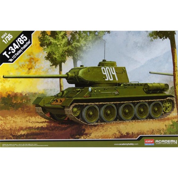1/35 T-34/85 Tank Maketi, Academy 13290