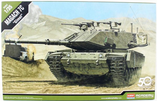 1/35 Israil Magach 7C Gimel Tank Maketi, Academy 13297