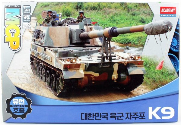 1/48 Güney Kore K9 Kundağı Motorlu Topu Maketi, Academy 13312