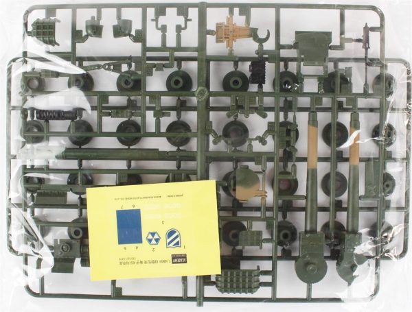 1/48 Güney Kore K9 Kundağı Motorlu Topu Maketi, Academy 13312 - Görsel 3