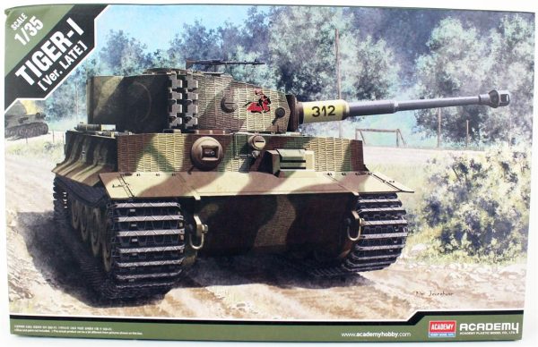 1/35 Tiger-I Geç Dönem Tank Maketi, Academy 13314