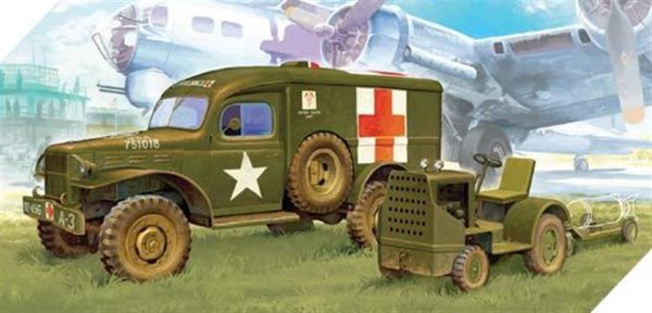1/72 Amerikan Ambulans ve Çekici Maket SetiA13403