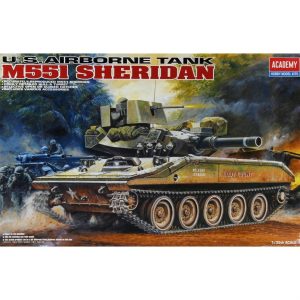 1/35 M551 Sheridan Tank Maketi, Academy 13011