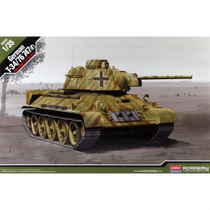 1/35 T-34 747(R) Alman Versiyonu Tank Maketi, Academy 13502